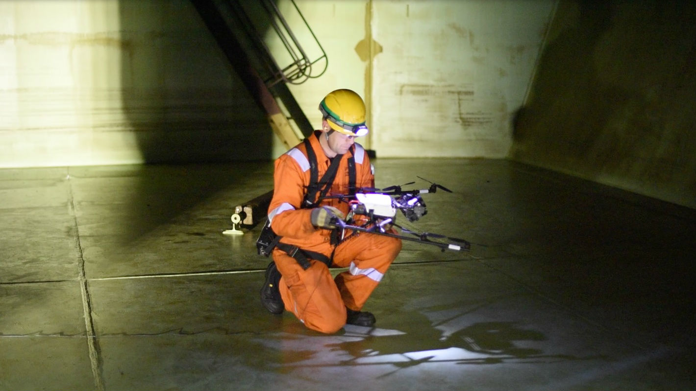 Inspection of tanks